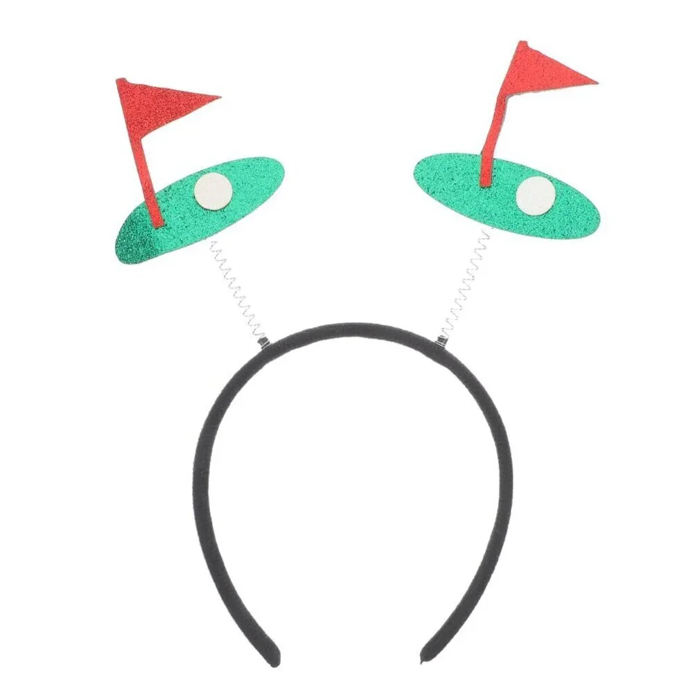 Golf Ball Headband Women Sports Party Accessory One Size Light Comfort